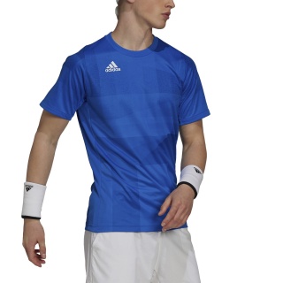 adidas Tennis Tshirt Freelift Tokyo Primeblue (Recycling-Polyester) HEAT.RDY 2021 blau Herren